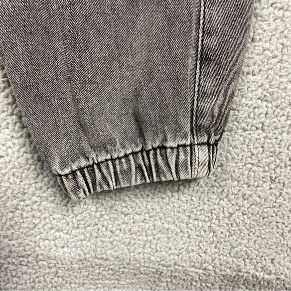 Pacsun Denim Baggy Jogger Womens Size Medium Gray Washed Dance Cargo - Picture 4 of 7